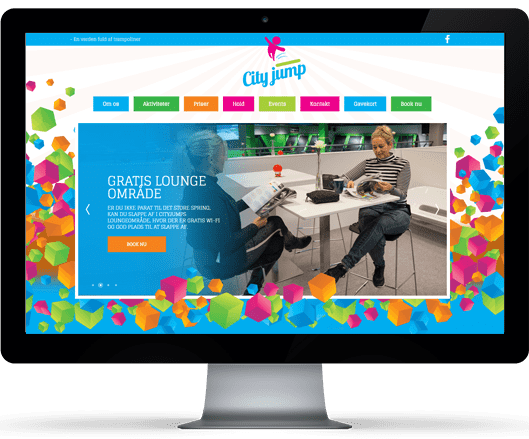 Website med specialudviklet bookingsystem